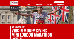 Desktop Screenshot of minimarathon.co.uk