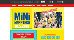 Desktop Screenshot of minimarathon.fi